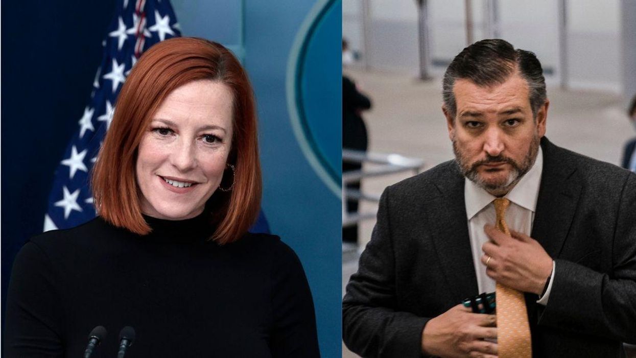 Psaki Reminds Reporter She's 'Blissfully' Not Cruz Spokesperson After His Supreme Court Comments
