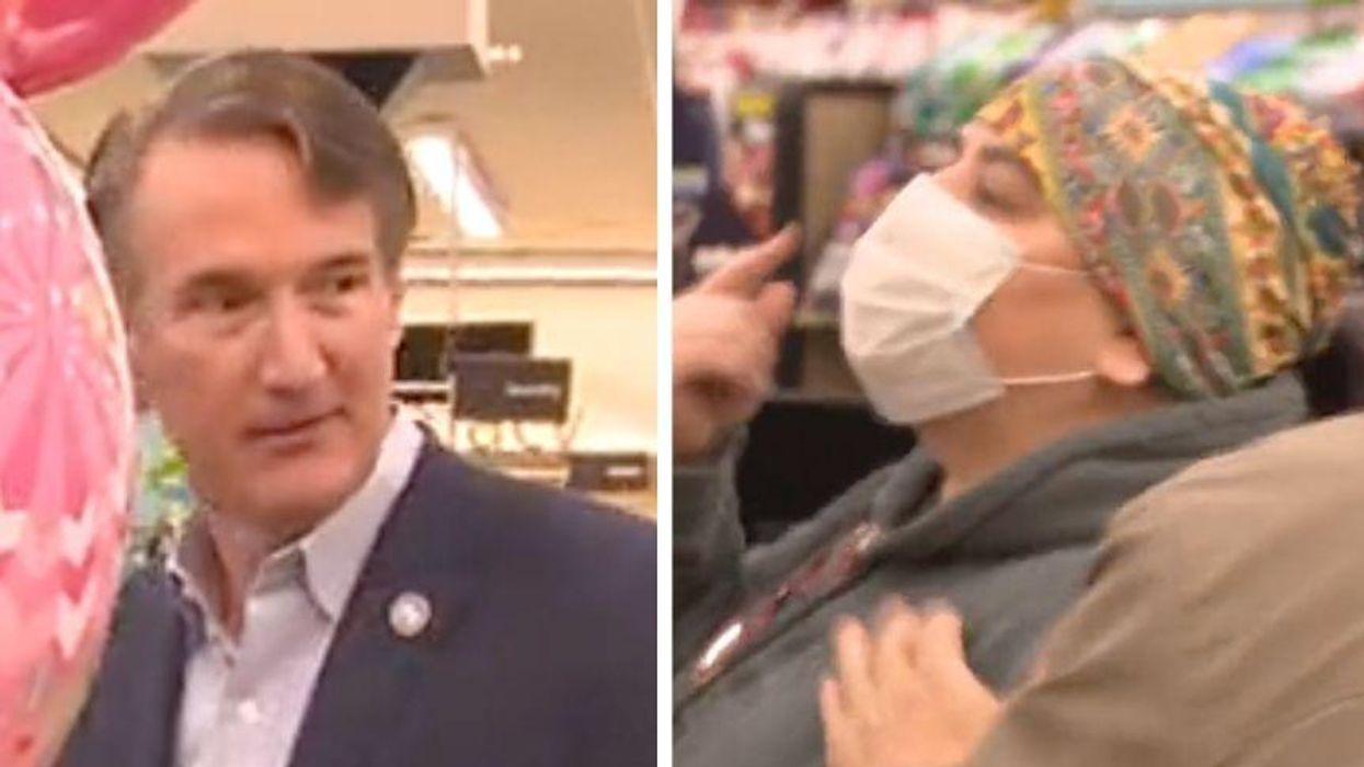 Virginia Woman Becomes Internet Hero After She Calls Out Maskless Governor at Supermarket