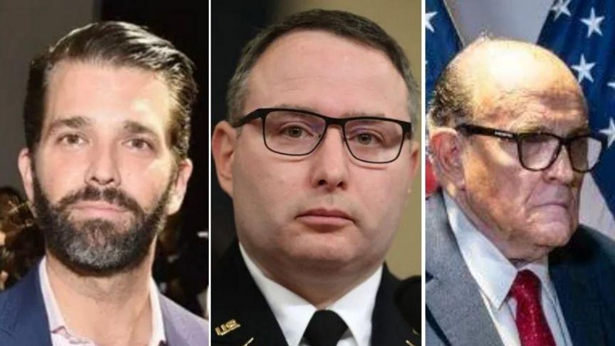 Top Impeachment Witness Sues Don Jr. and Rudy for Witness Intimidation over Ukraine Testimony