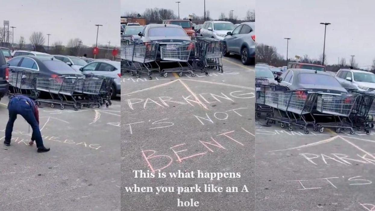 Customers Spark Debate After Getting Revenge On Driver Who Parked 'Like An A-Hole' In Viral TikTok