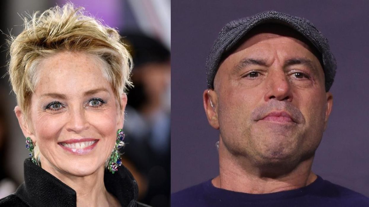 Sharon Stone Slams 'A**hole' Joe Rogan For Spreading Virus Misinformation In Scathing Video