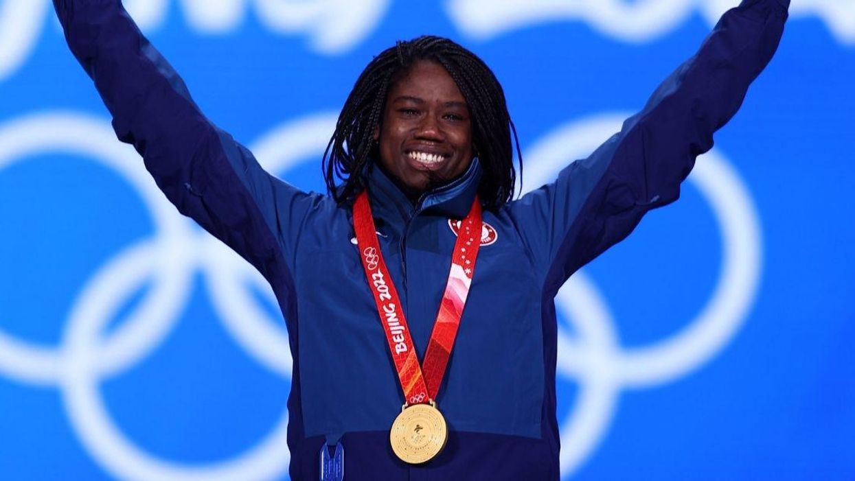 Olympic Champion U.S. Speedskater Admits Hilarious Blunder After Emotional Medal Ceremony