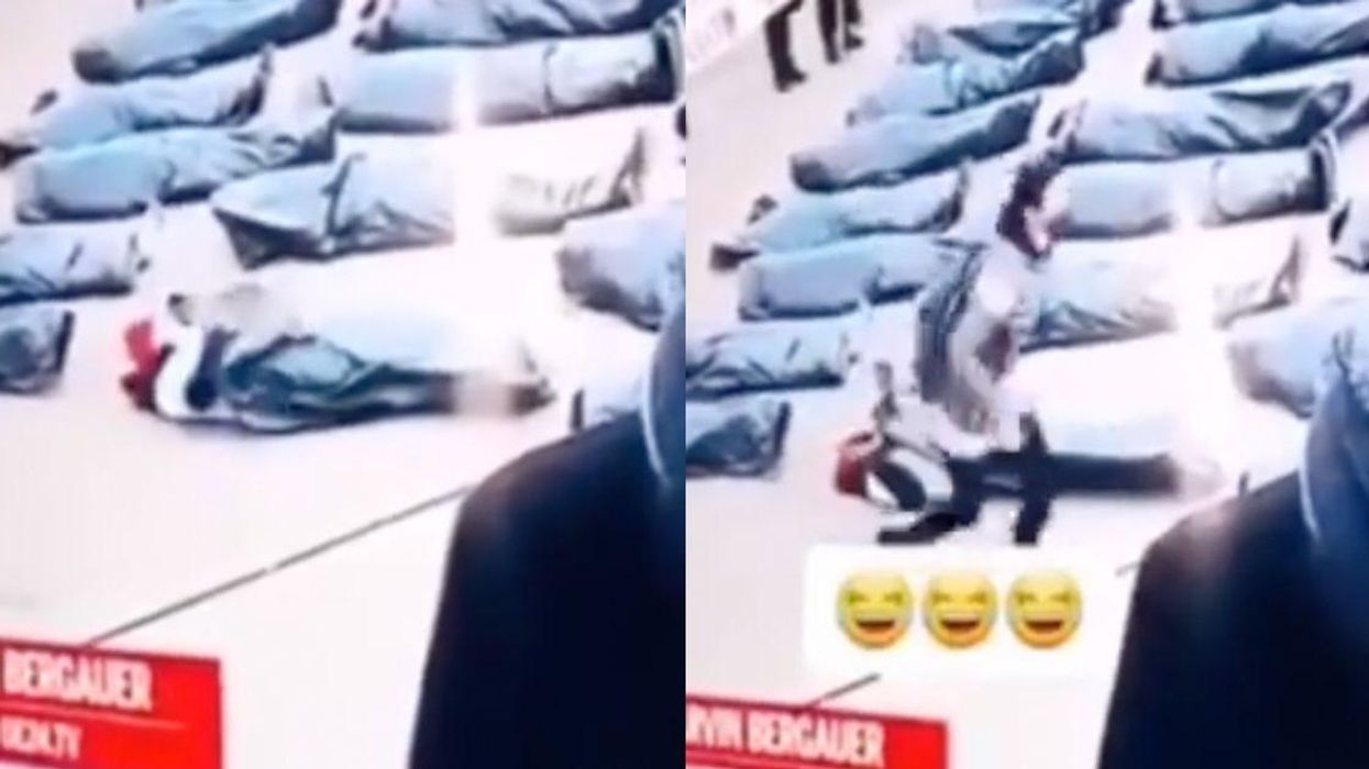 Conspiracy Theorists Fact-Checked After Claiming Video Shows Pandemic 'Crisis Actor' In Body Bag