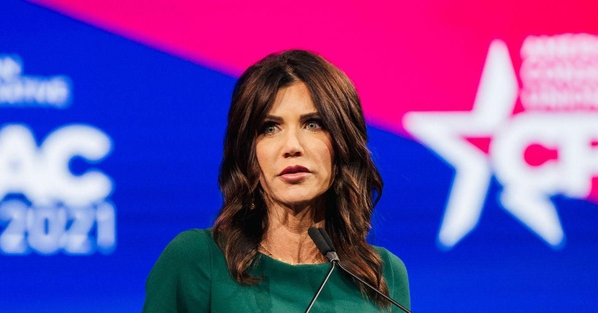 Kristi Noem Called Out After Saying She 'Doesn't Know' Why LGBTQ+ People Are So Depressed