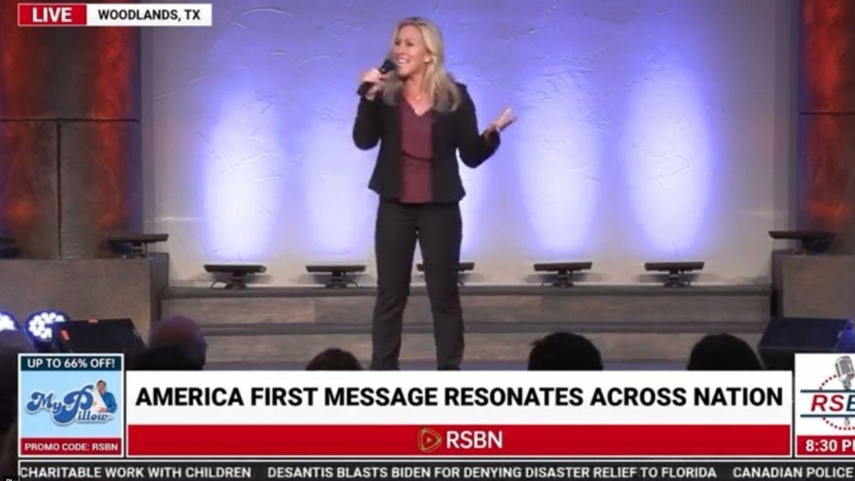 QAnon Rep. Gets Standing Ovation From Supporters After Bragging About How She Trolls Congress