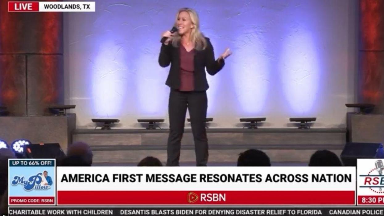 QAnon Rep. Gets Standing Ovation From Supporters After Bragging About How She Trolls Congress