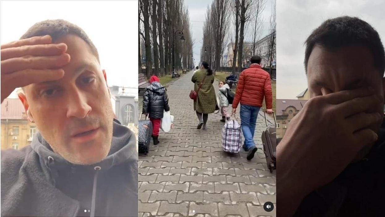 Ukrainian-Born 'Dancing With The Stars' Alum Posts Emotional Video From Kyiv Amid Invasion