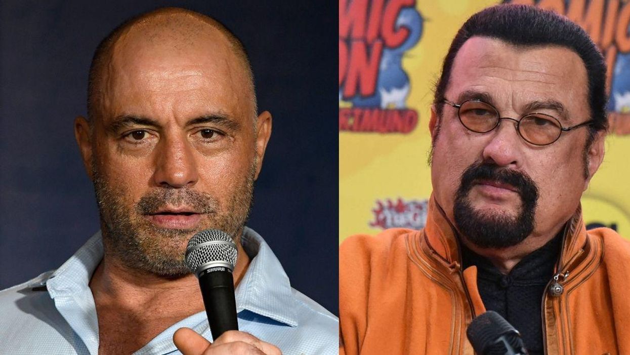 Joe Rogan Quickly Fact-Checked After Sharing Fake Post Claiming Steven Seagal Joined Russian Military