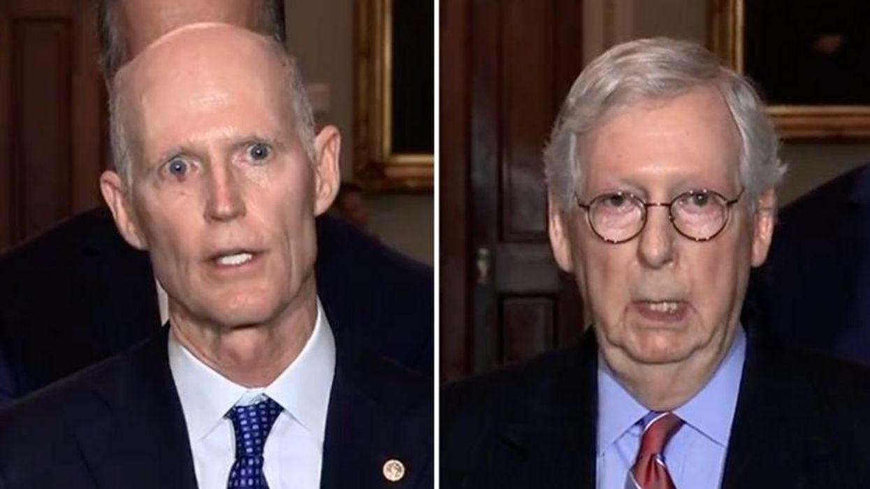 McConnell Throws GOP Senator Under the Bus Over His Plan to 'Raise Taxes on Half the American People'