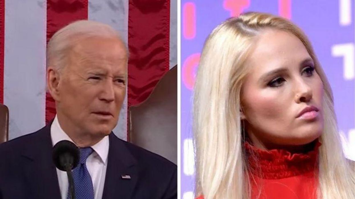 Tomi Lahren Tried to Own Biden With Tweet Equating Putin's Invasion With 'Wearing Face Diapers'—It Did Not Go Well