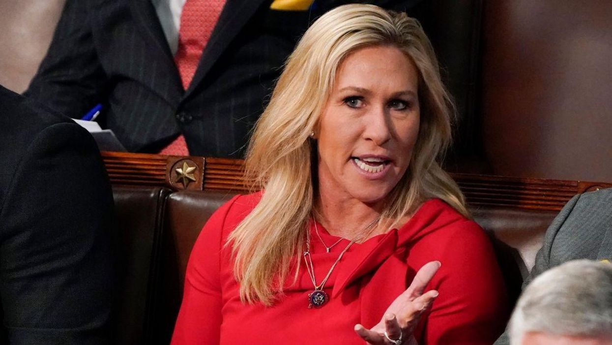 QAnon Rep. Dragged After Accusing Democrats Of Plotting To 'Create Happiness' Ahead Of Midterms