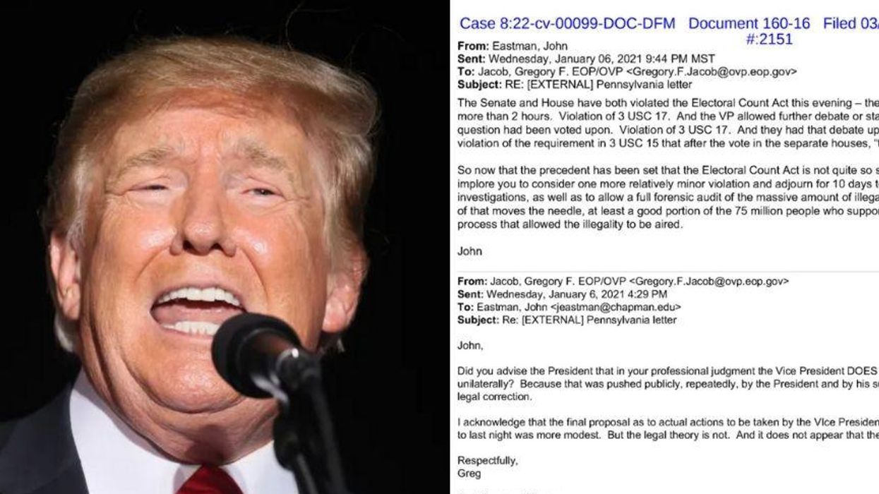 Damning Email Shows Trump Lawyer Encouraging Pence to Break the Law on January 6