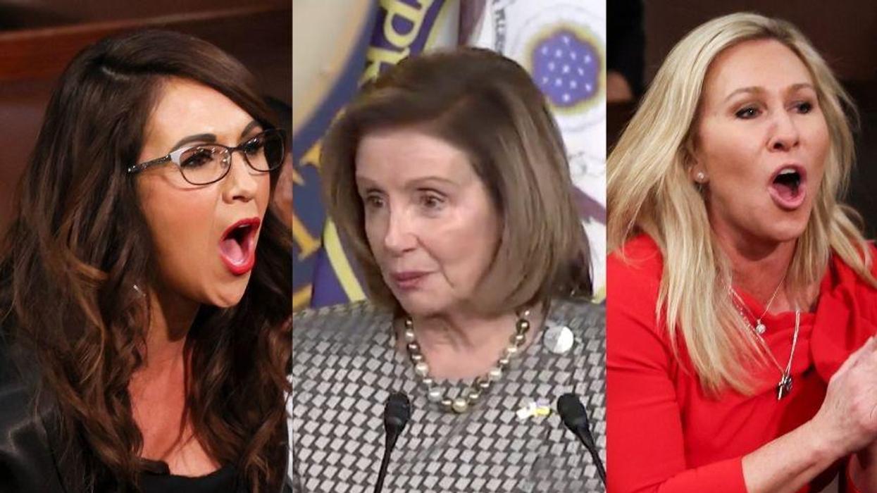 Pelosi Had A Simple Two Word Message for Boebert and Greene After They Heckled Biden