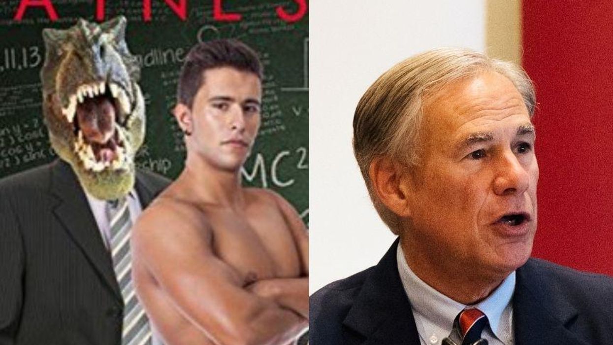 Gay Dinosaur Erotica Author Hilariously Trolls TX Governor With Web Domain Purchase