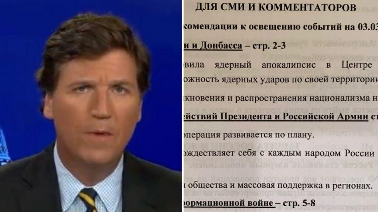 Leaked Kremlin Memo Urged Russian Media to Air Tucker's 'Essential' Pro-Putin Rants 'as Much as Possible'