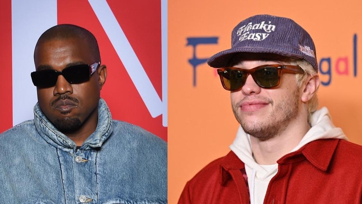 Ye Now Claims He's 'Concerned' Pete Davidson Will Get Kim Kardashian 'Hooked On Drugs'