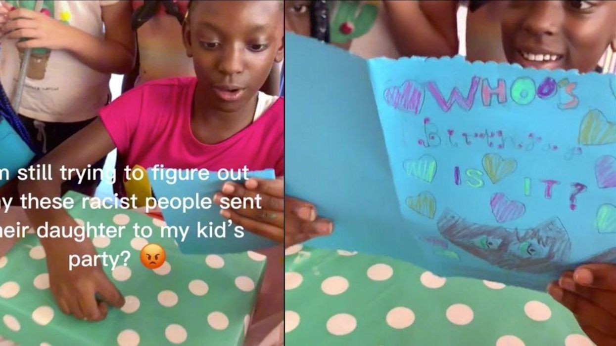 Black Mom Furious After Her Daughter Gets Racist 'Gorilla' Birthday Card From One Of Her Guests
