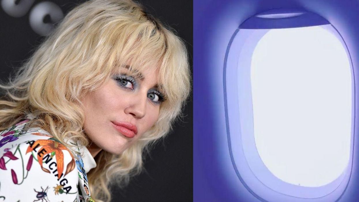 Miley Cyrus Shares Heart-Pounding Video Of Lightning Striking Her Plane While Traveling To Concert