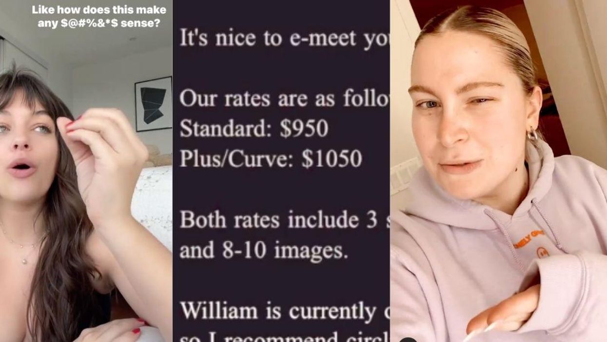 Photographer Sparks Outrage After Charging $100 More To Take Photos Of Plus-Size Models