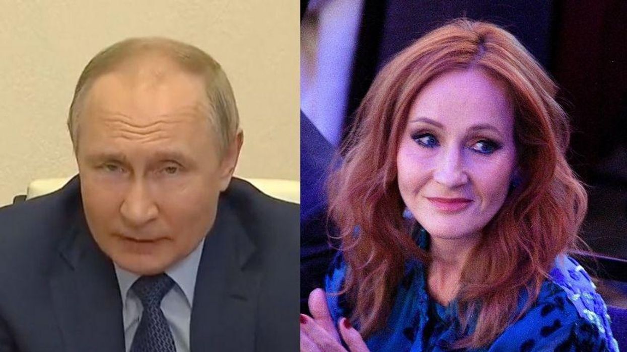 Putin Compares Himself to J.K. Rowling in Bonkers 'Cancel Culture' Rant—and People Can't Even