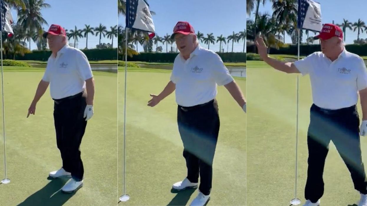 Trump Mocked For Bonkers Official Statement Claiming A 'Hole In One': 'I Am A Very Modest Individual'