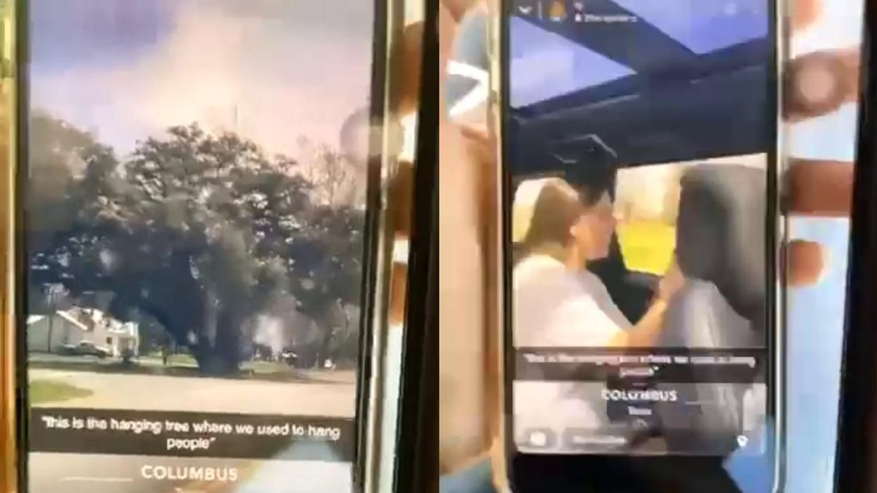 Snapchat Video Of Texas University Athletes Appearing To Laugh While Driving By Lynching Site Sparks Outrage