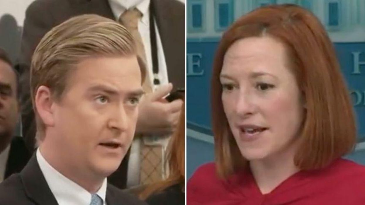 Jen Psaki Expertly Throws Peter Doocy's Inane 'Don't Say Gay' Question Back in His Face