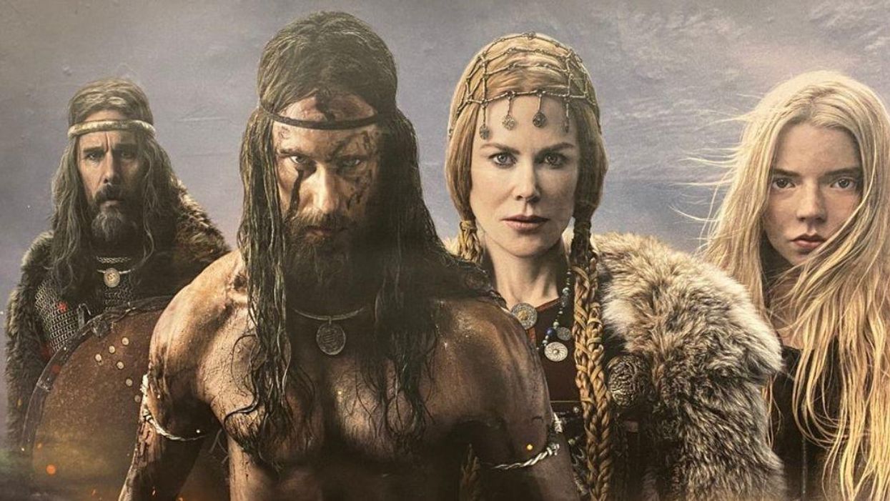 Subway Posters For 'The Northman' Somehow Don't Include The Title—So Twitter Is Hilariously Filling In The Blank