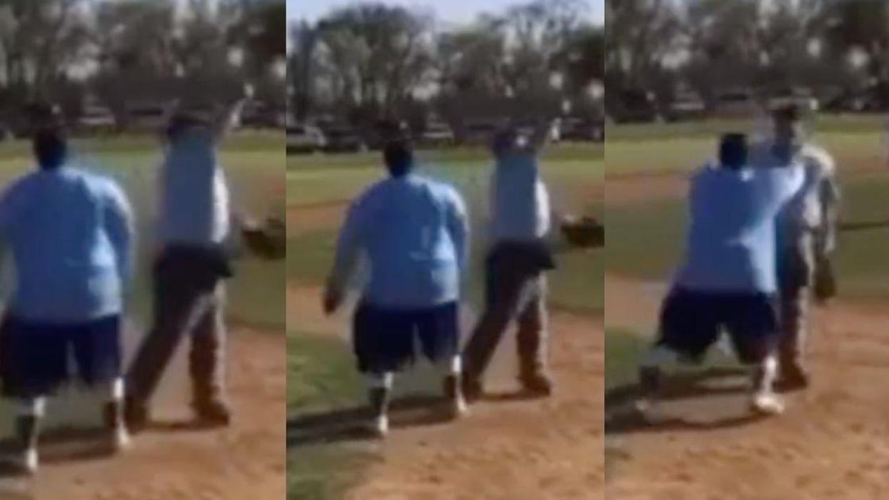 Youth Baseball Umpire Has To Be Taken Away On Stretcher After Coach Shoves Him To Ground Over Call
