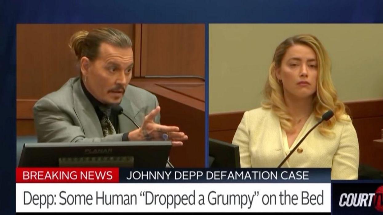 Johnny Depp Describes How Amber Heard Allegedly Pooped On His Bed In Surreal Trial Video
