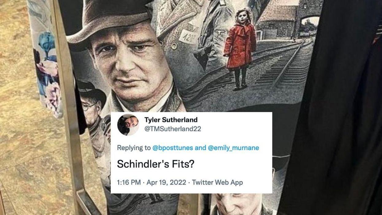 Someone Just Spotted 'Schindler's List Leggings' For Sale At Goodwill—And The Internet Is Dumbfounded