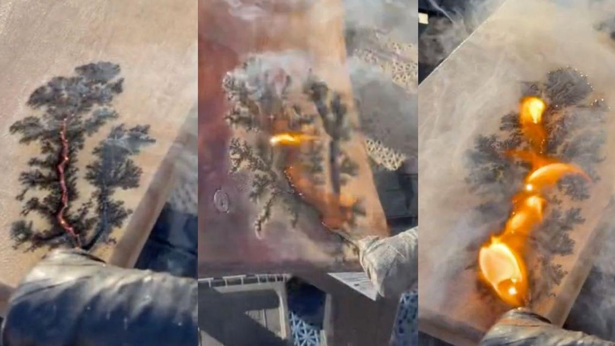 Popular 'Fractal Wood-Burning' TikTok Trend Blamed For Mysterious Deaths Of Wisconsin Couple