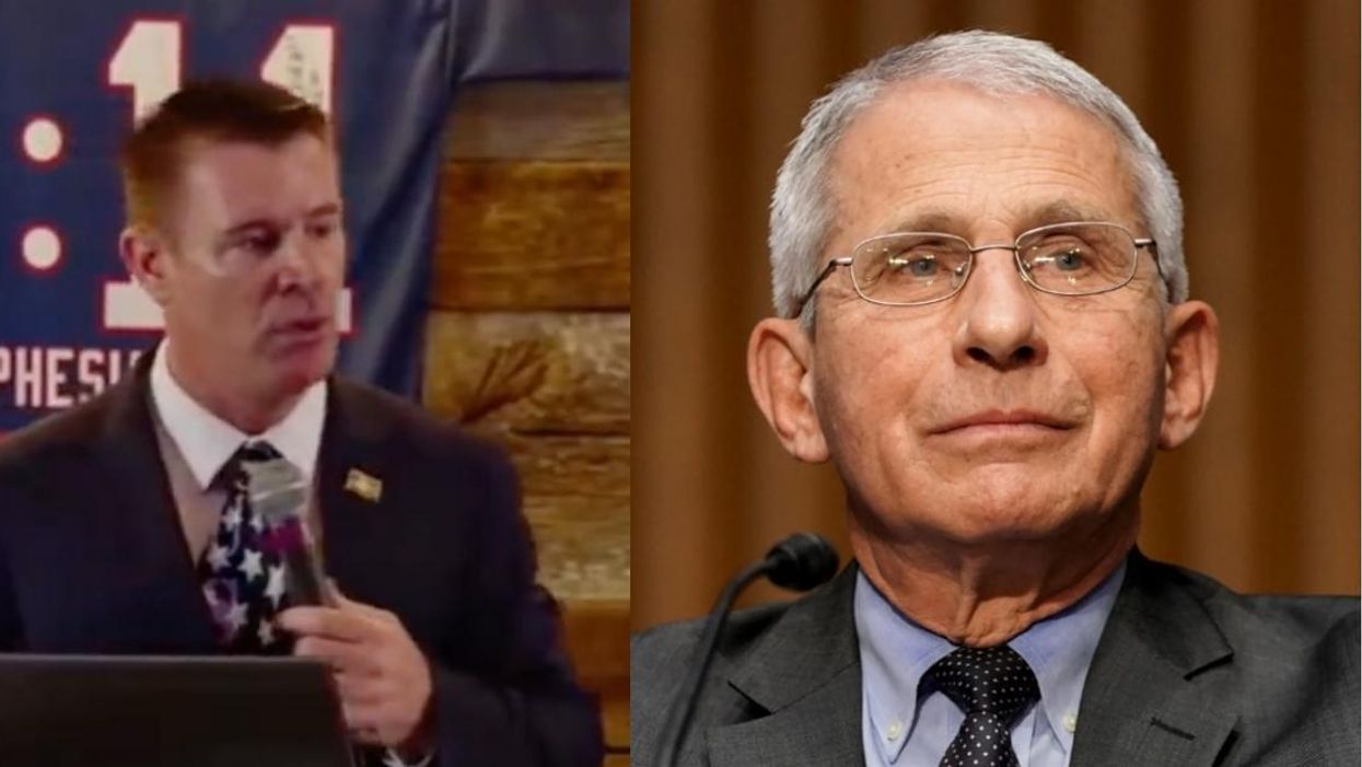 Supporters Cheer As GOP Candidate Says Fauci Should Be Put 'In Front Of A Firing Squad' In Disturbing Video