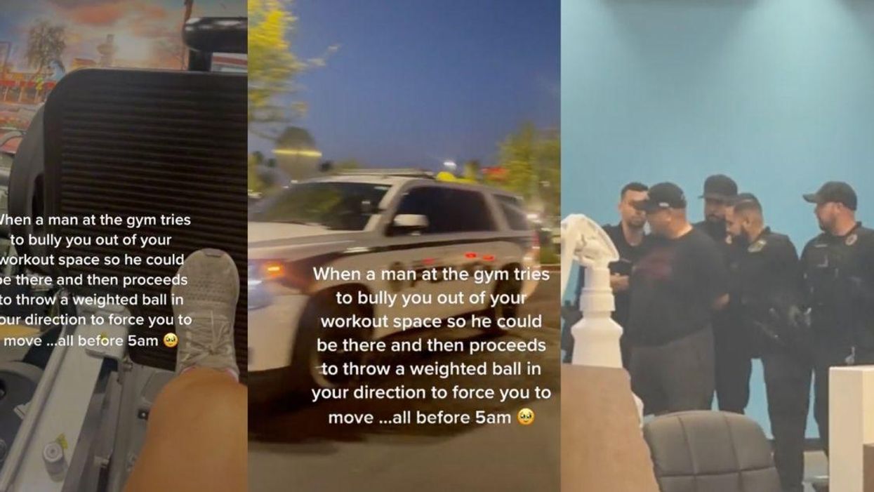 TikToker Says Guy At Gym Threw Weighted Ball At Her To Get Her To Move From Workout Space