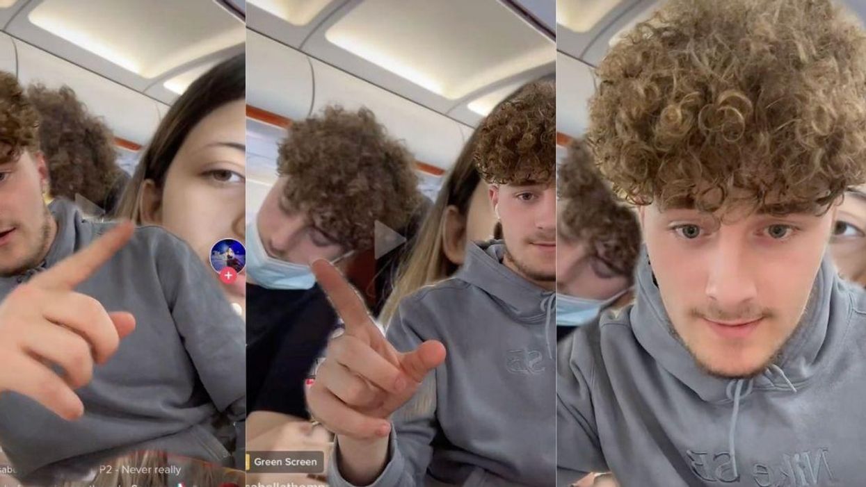 Guy Calls Out TikToker Who Pretended He Was Her Cheating Ex-Boyfriend On A Plane While He Slept