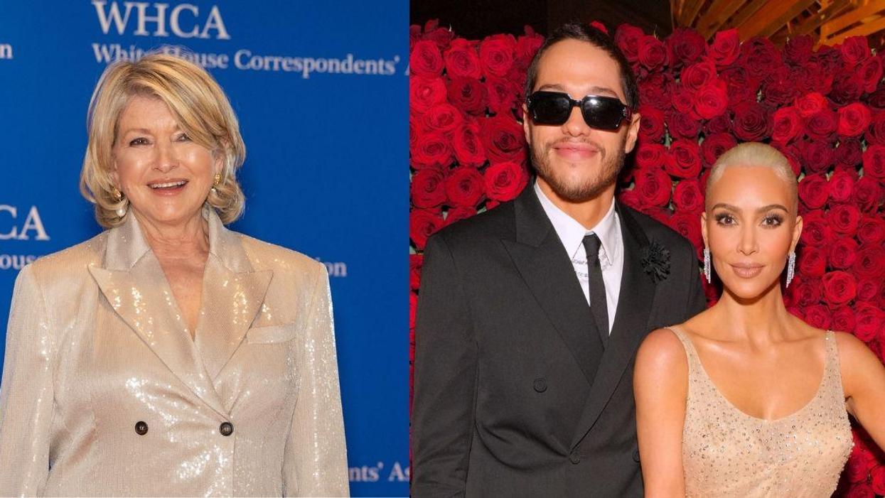 Martha Stewart Is Heaping Praise On 'Homely' Yet 'Adorable' Pete Davidson—And Kim Better Watch Out