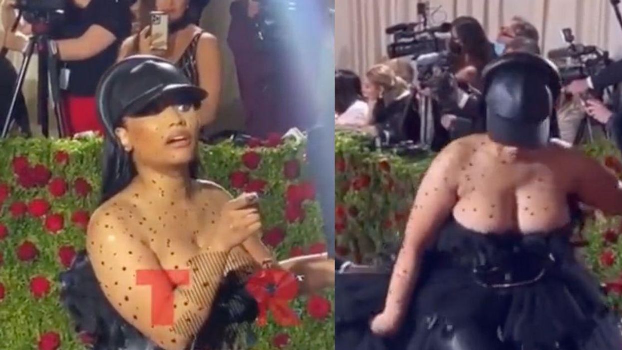 Nicki Minaj Threatens To 'Slap The Sh*t' Out Of Reporter Who Leaked Her Surprise Met Gala Appearance