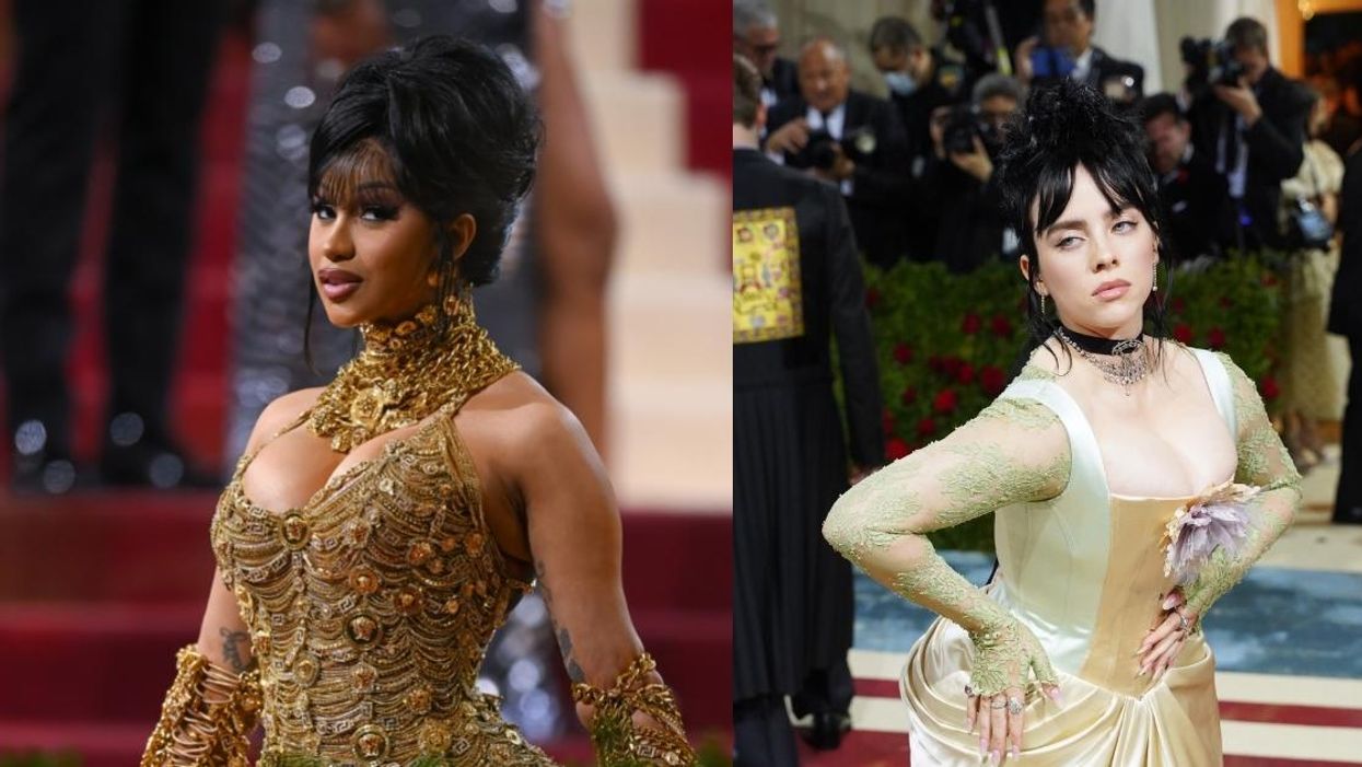Cardi B Shuts Down Rumor That She's Feuding With Billie Eilish After Leaked Met Gala Video