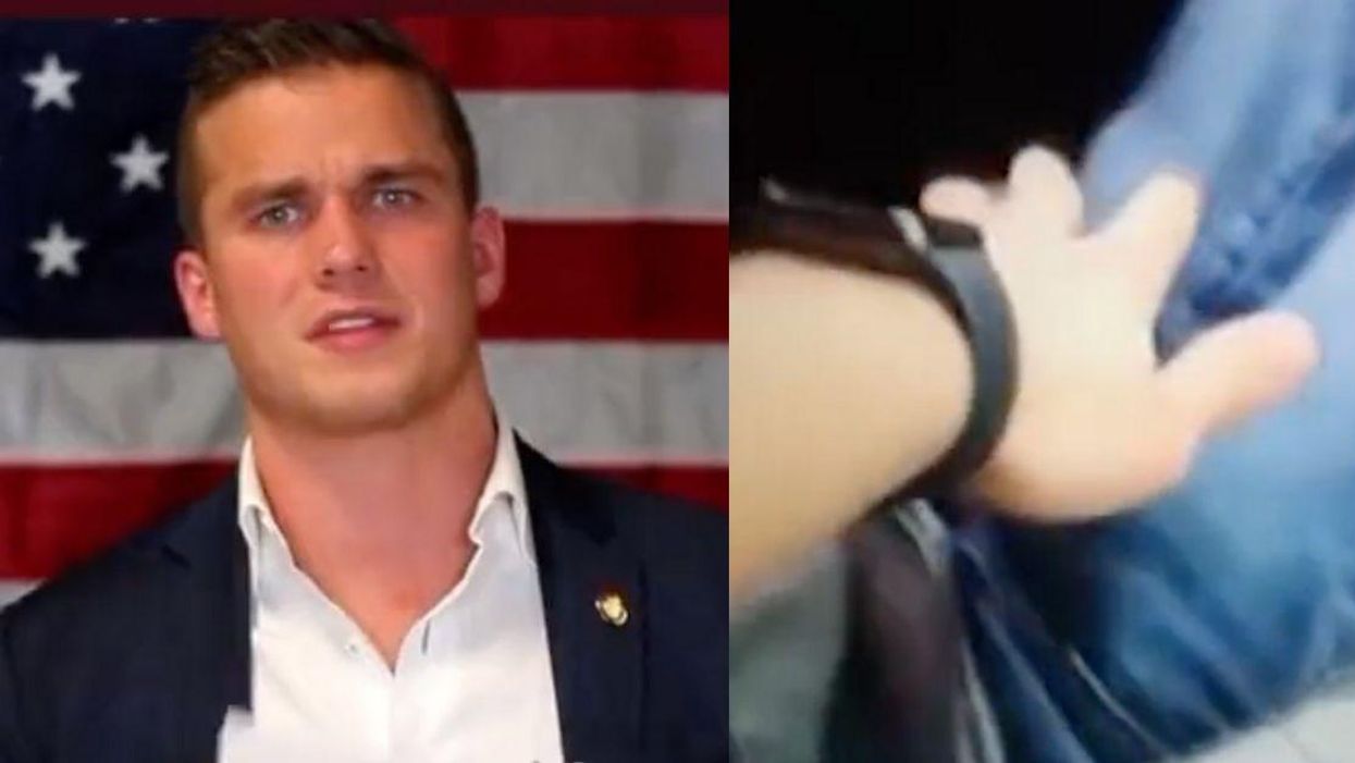 Cawthorn Takes A Page Out Of Trump's Playbook In Defending Viral Crotch Grabbing Video