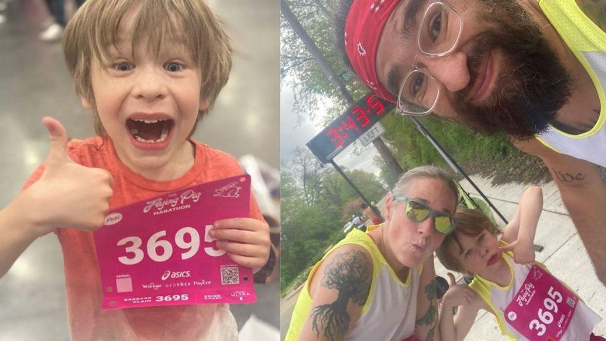 YouTuber Family Sparks Backlash After Making Their 6-Year-Old Son Run A Marathon With Them