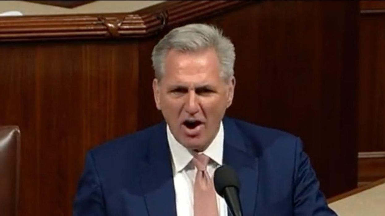 McCarthy Rages In Mind-Numbing Floor Speech Over House Staffers Getting Peloton Memberships