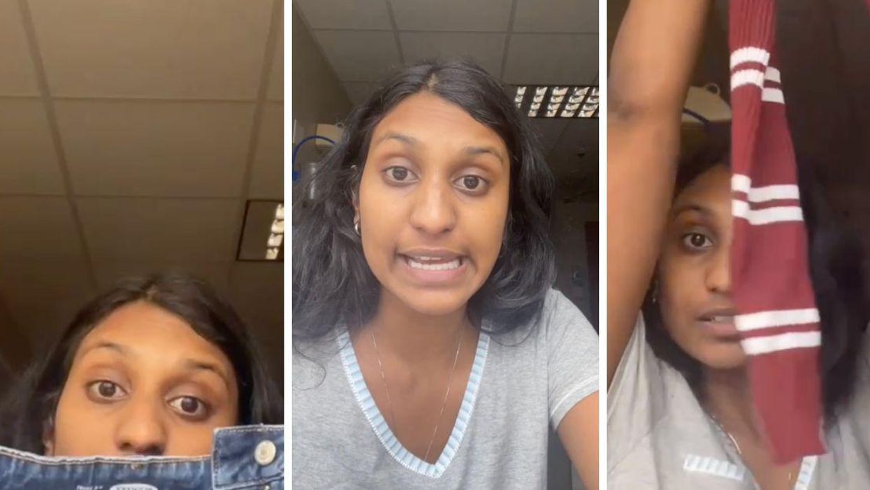 TikToker Hilariously Stunned By Clothing Choices Her Dad Brought For Her To Wear In The Hospital