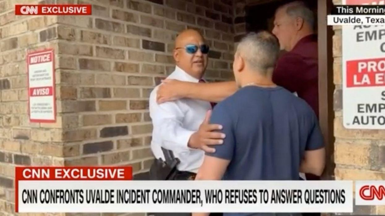 Uvalde School District Police Chief Flees CNN Reporter After Being Confronted About Shooting