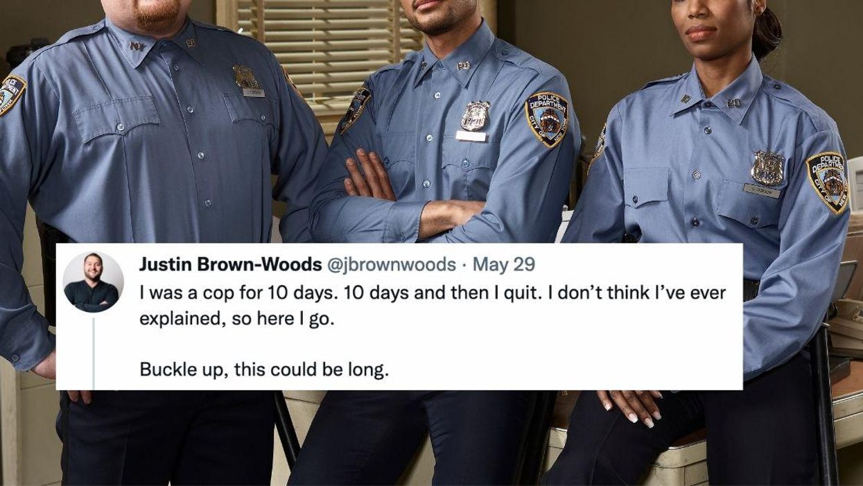 Former Cop Explains Why He Quit The Force After Just 10 Days In Eye-Opening Twitter Thread