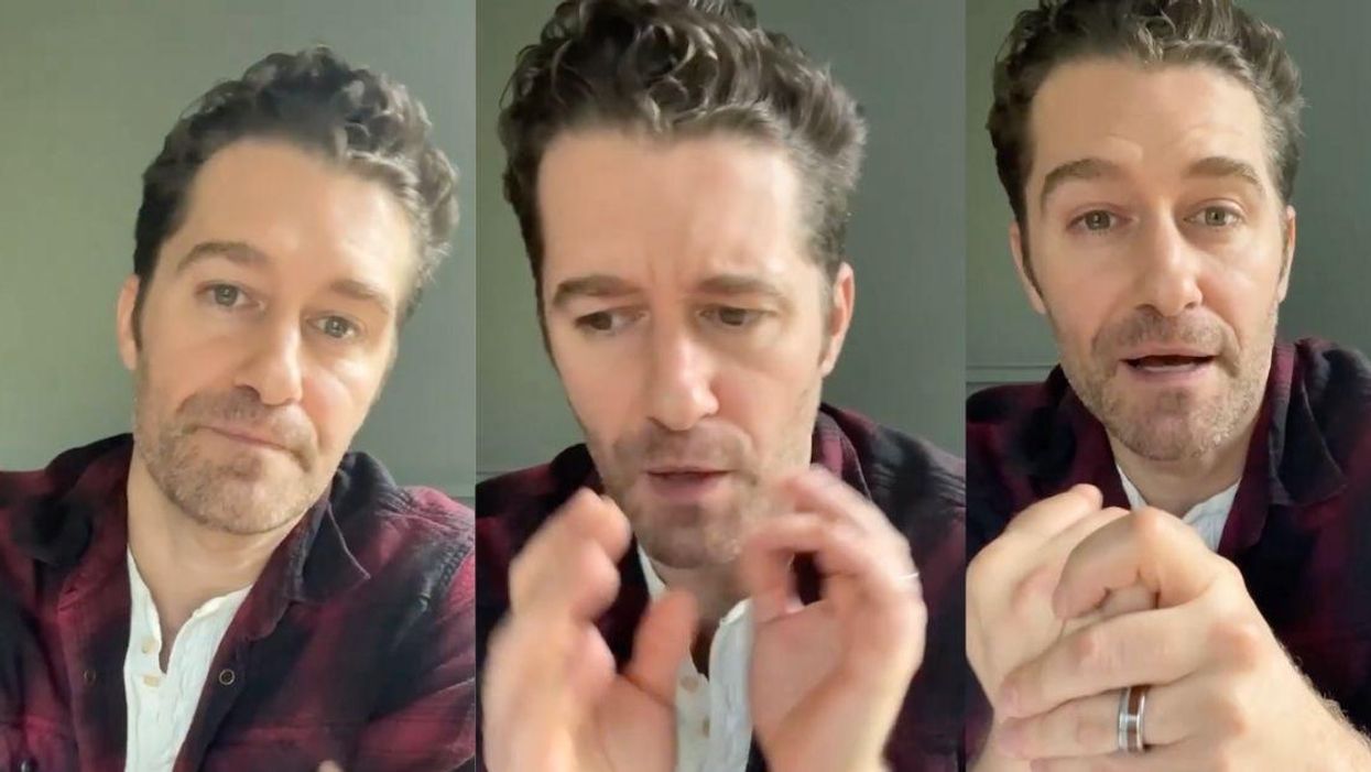 Matthew Morrison Defiantly Reads Alleged Text That Got Him Fired From 'So You Think You Can Dance'