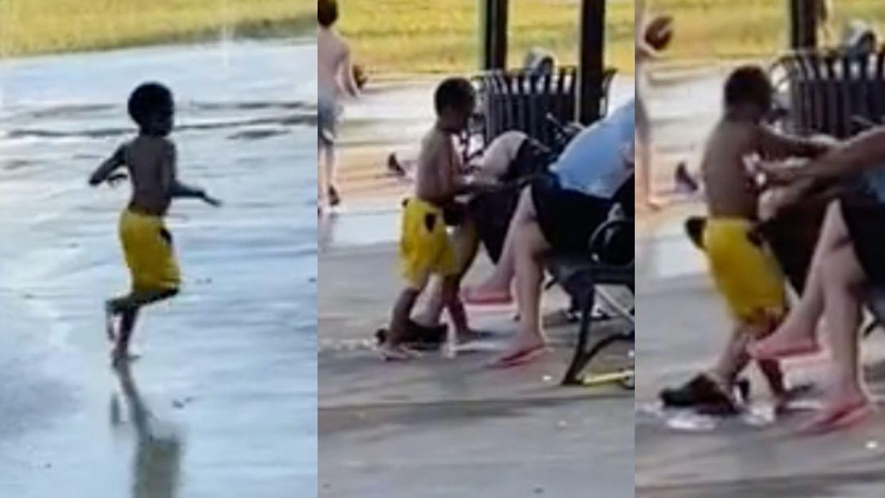 Mom Puts Stranger On Blast After He Pushes Her Young Son At A Waterpark In Viral TikTok