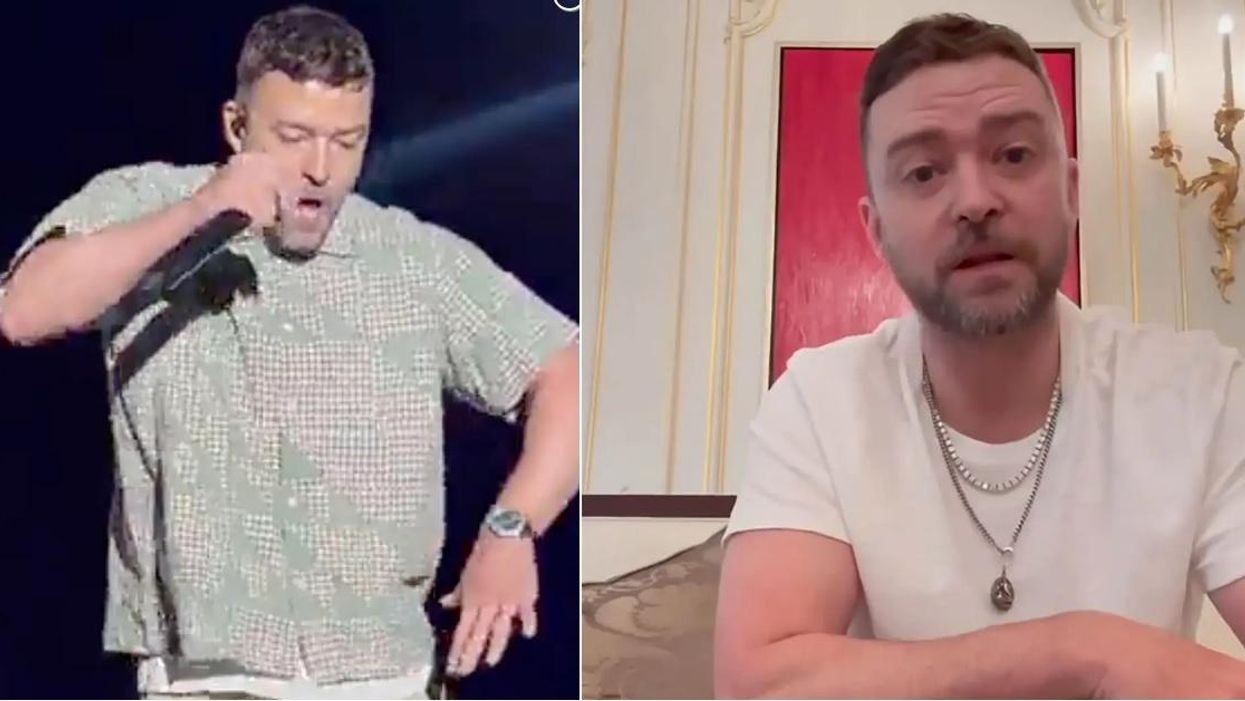 Justin Timberlake Hilariously 'Apologizes' After Video Of His Cringey Dance At Concert Goes Viral