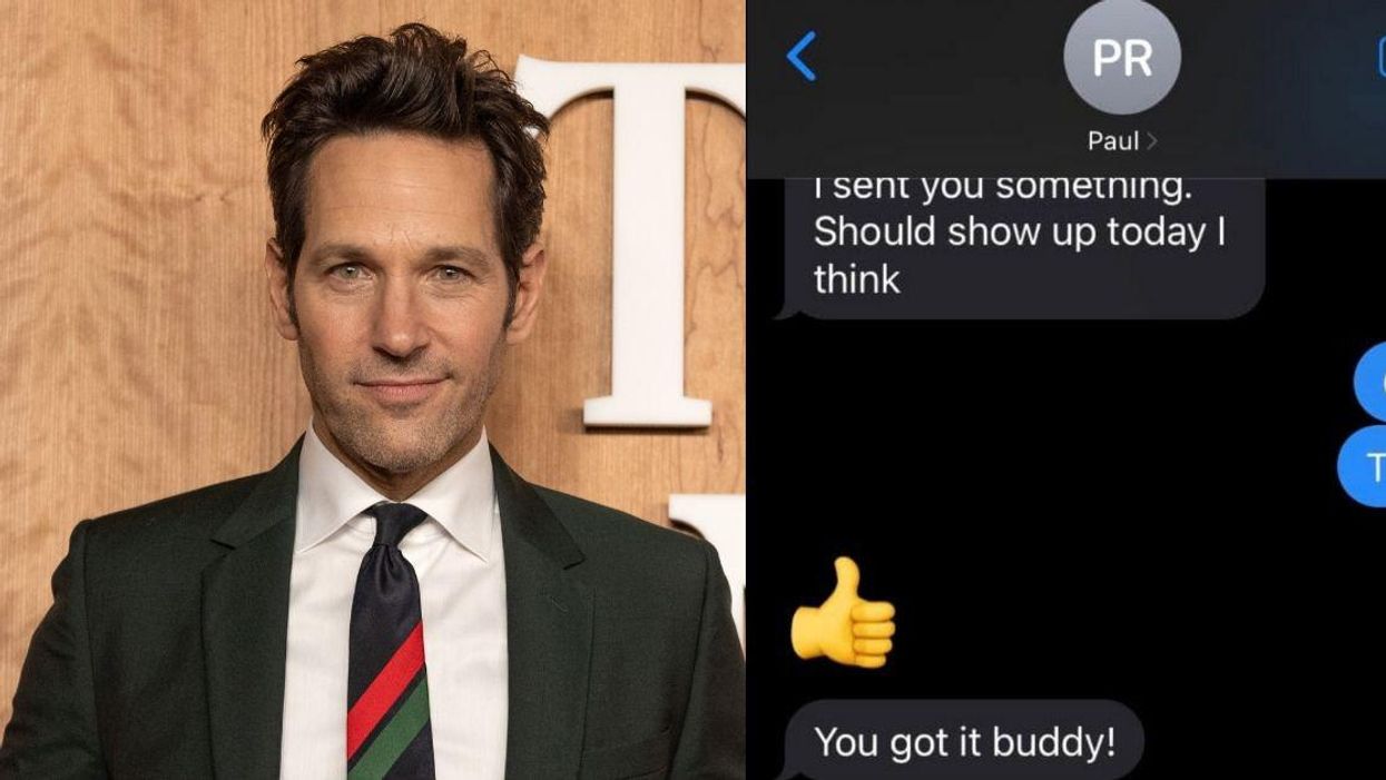 Text Exchange Between Paul Rudd And Lonely Kid He Befriended Has The Internet In Tears