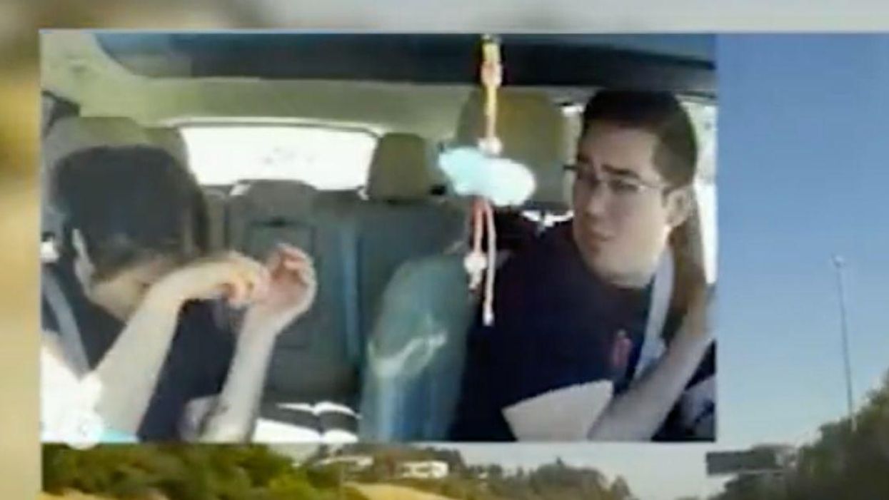 Couple Stunned When Bullet Flies Through Their Window Out Of Nowhere In Wild Dashcam Footage