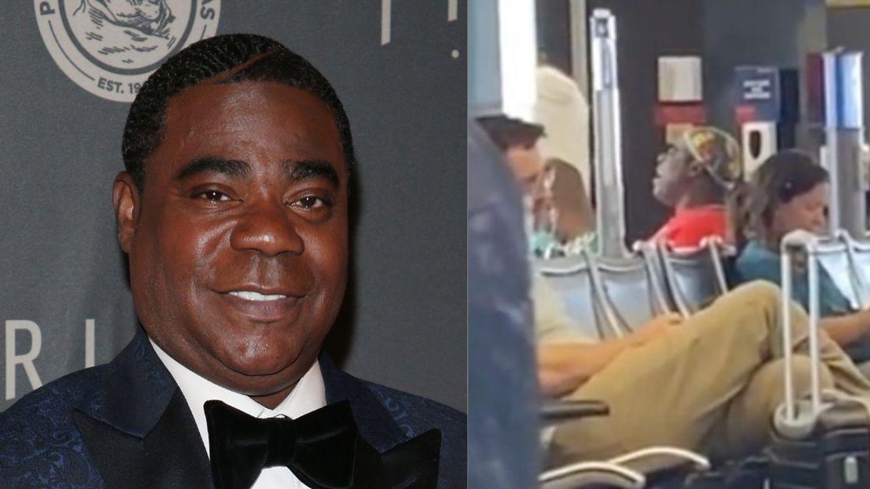 Viral Video Of Tracy Morgan Belting Out U2's 'With Or Without You' In A Nebraska Airport Is Everything